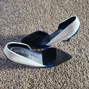 *ZARA* tricolor heels